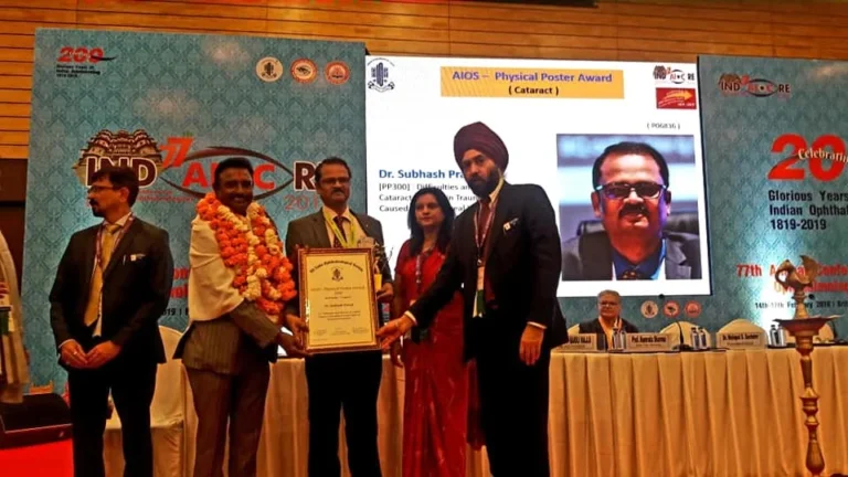 77th Annual conference of All India Ophthalmological Society,Indore