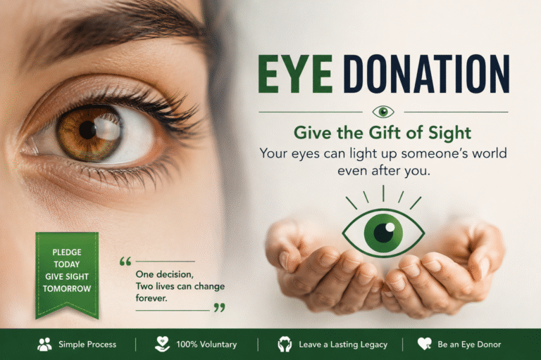Eye Donation — The Gift of Sight After Life